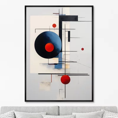 Постер на холсте Geometric space of the Universe 75X105 CM 6