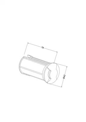 Уличный встраиваемый светильник Импульс 4X4X7.8 CM 11