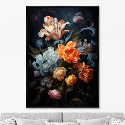 Постер на холсте Ramo de flores 75X105 CM 6