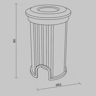 Встраиваемый светильник Flash 6X9X6 CM 7