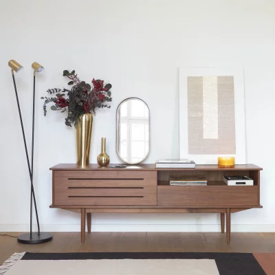 Тумба под ТВ в винтажном стиле Carolin 180X45X64 CM 5