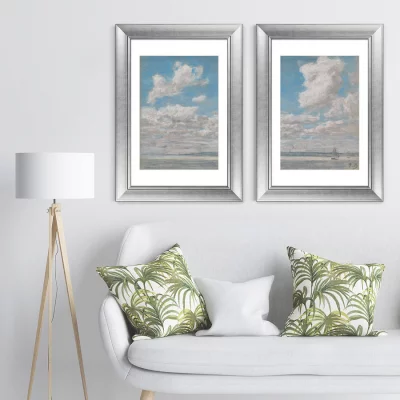 Диптих Seascape with Open Sky 51X71 / 51X71 CM 5
