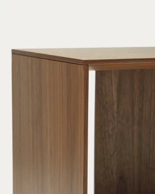 Набор из 9 модульных полок Litto в шпоне орехового дерева 202X30X114 CM 4
