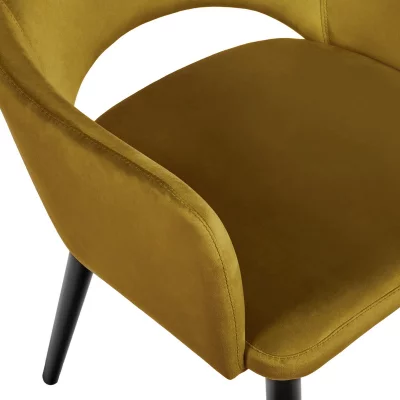 Стул Bruno 57X61X78 CM горчичный 4