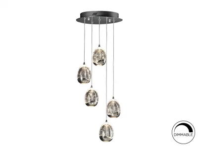 Подвесной светодиодный светильник Rocio LED 5L 30X80 CM 5