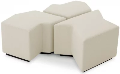 Комплект из трёх табуретов Filbert 52X51X46 / 60X51X46 / 70X51X46 CM 12