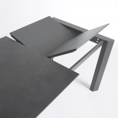 Раскладной стол Atta 160-220X90X76 CM тёмно серый 5