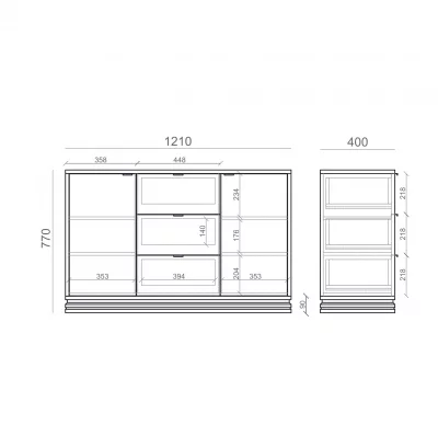 Комод TLD039 8