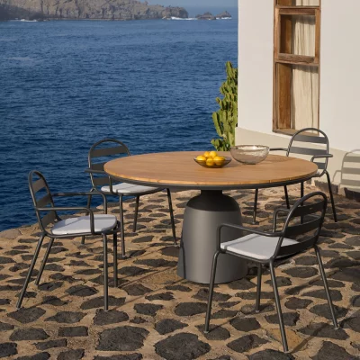 Садовый стол Tudons 120X120X76 CM 4
