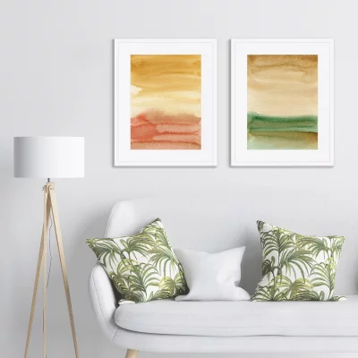 Диптих постеров в раме Landscape colors 42X52 / 42X52 CM 4