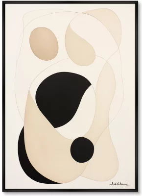 Набор из двух постеров на холсте Lava Love 75X105 / 75X105 CM 3