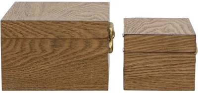 Комплект из двух шкатулок Blathine 20X15X10 / 16X9X8 CM 8