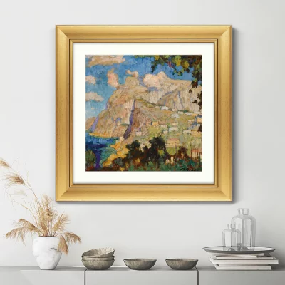 Постер View of Monte Solaro Capri 61X61 CM 3