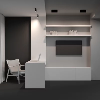 Потолочный светильник Базис поворотный 22X2.3X8.8 CM 8