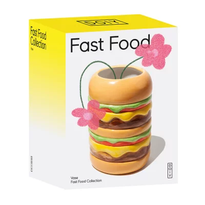 Ваза для цветов fast food, burger, 18 см 11