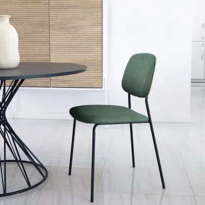 Стул Benilda 53X48X83 CM зелёного цвета 5