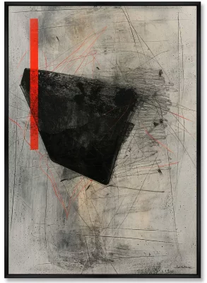 Набор из двух постеров на холсте Cube Superposition 75X105 / 75X105 CM 3