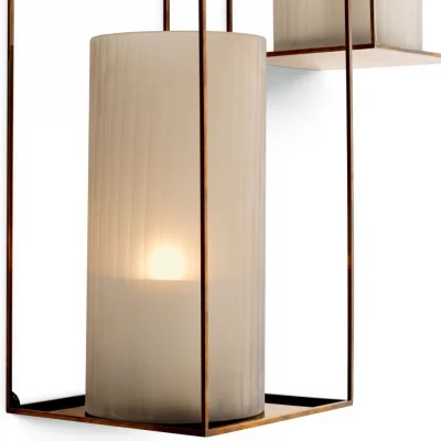 Набор из двух полок Deco 25X25X60 / 30X30X76 CM 4
