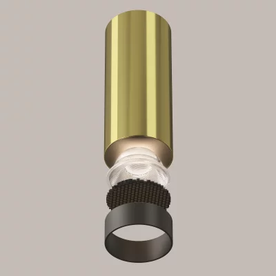 Потолочный светильник FOCUS LED латунь круглый 6