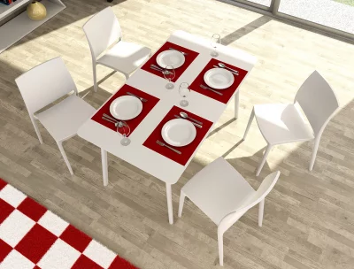 Стул пластиковый Maya 44X50X81 CM 6