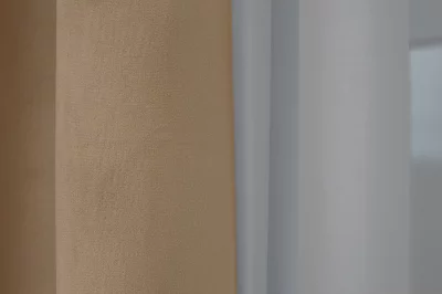 Портьера Silkу 6 бежевая димаут 260X275 CM 3