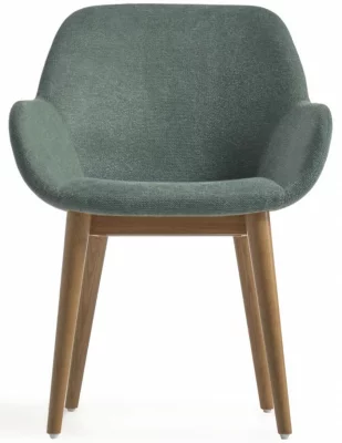 Стул Konna 59X55X83 CM зелёный 5