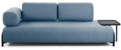 Кушетка трансформер Compo 232X98X82 CM голубого цвета 11