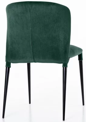 Стул Albert 51X65X86 CM зелёного цвета 4