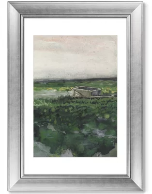 Диптих Landscape with Wheelbarrow 51X71 / 51X71 CM 4