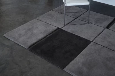 Шерстяной ковёр в урбанистическом стиле A180 Grey 170X240 CM 3
