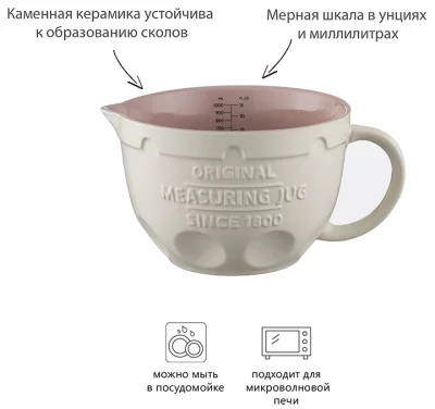 Кувшин мерный Innovative Kitchen 1L 5