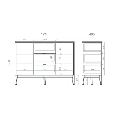 Комод TL039 8
