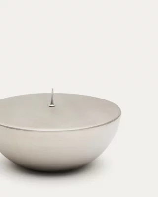 Подсвечник Quira из нержавеющей стали с серебряным покрытием 10X10X6 CM 4