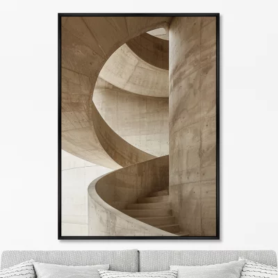 Постер на холсте Iron in Сoncrete 75X105 CM 6