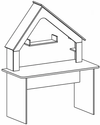 Стол Campi 134X60X169 CM 5