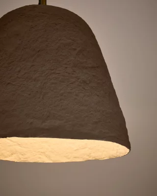 Потолочный светильник из папье-маше Lisora Ø35 CM 4