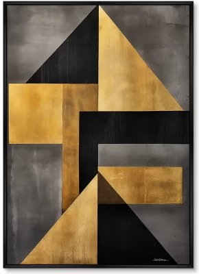 Набор из двух постеров на холсте Sharp corners 75X105 / 75X105 CM 3