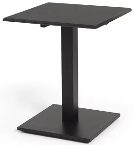 Стол из гранита Челси квадратный черный 60X60X75 CM