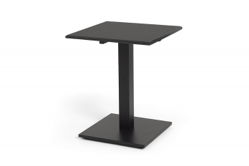 Стол из гранита Челси квадратный черный 60X60X75 CM