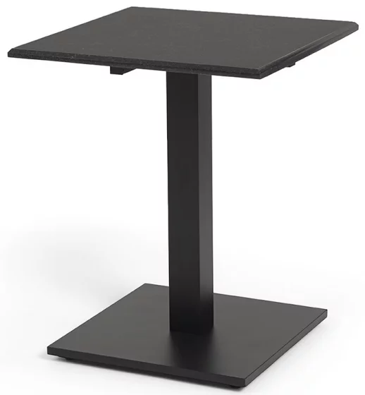Стол из гранита Челси квадратный черный 60X60X75 CM 1