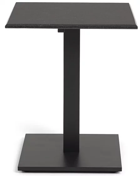 Стол из гранита Челси квадратный черный 60X60X75 CM 2