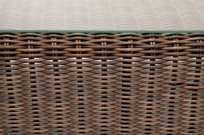 Лаунж-зона Боно из искусственного ротанга, коричневая 323X195X77,5 CM 28