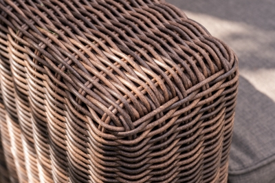 Лаунж-зона Боно из искусственного ротанга, коричневая 323X195X77,5 CM 18
