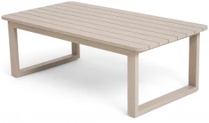 Прато журнальный столик из алюминия 130X67,5X45 CM