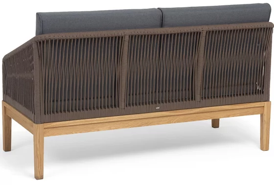 Двухместный плетеный диван Канны 150X70X81 CM 5