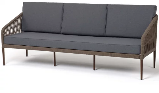 Трехместный плетеный диван Канны 203X70X75 CM 1