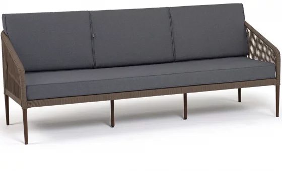 Трехместный плетеный диван Канны 203X70X75 CM 3