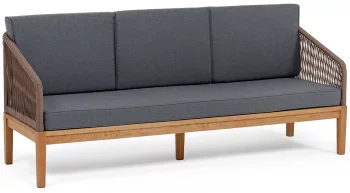 Трёхместный плетеный диван Канны 203X70X81 CM