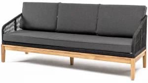 Трехместный плетеный диван Канны 203X70X81 CM