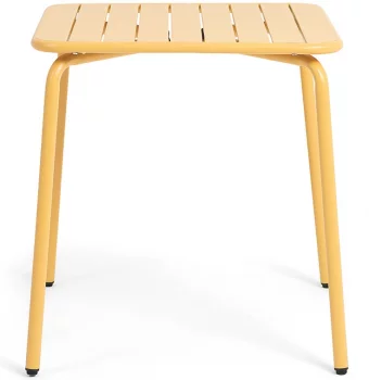 Квадратный стальной стол Гелиос 70X70X75 CM